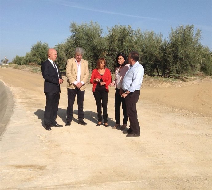Purificación Gálvez visita Torredelcampo (Jaén)