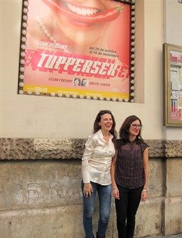 Las protagonistas de 'Tuppersex'  en Valencia