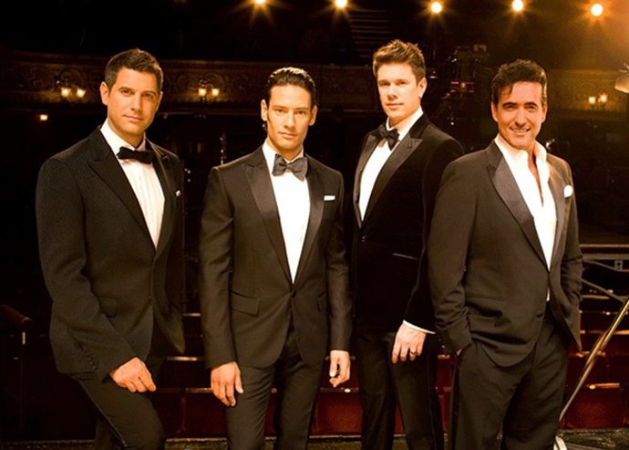El grupo Il Divo, preparado para triunfar en Madrid en el 4 de noviembre