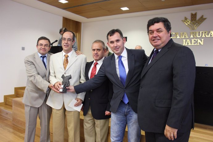 Entrega de premios de Caja Rural de Jaén en Geolit