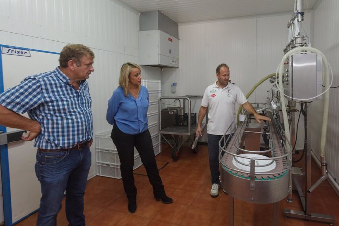 Nuevas instalaciones de 'Cudaña' para elaborar queso con leche cruda