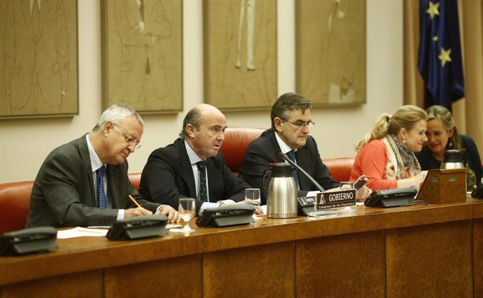 Luis de Guindos en el Congreso