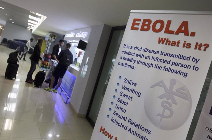 Medidas contra el ébola en el aeropuerto de Guatemala 