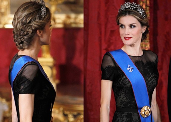La reian Letizia una reina de recogidos 