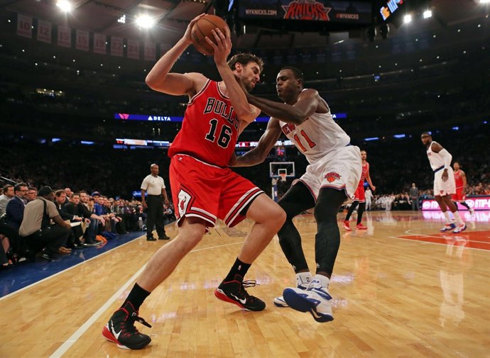 Pau Gasol en el Chicago Bulls - New York Knicks