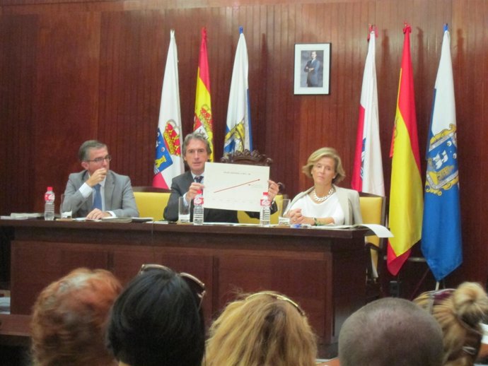 El alcalde en el Pleno de Santander 