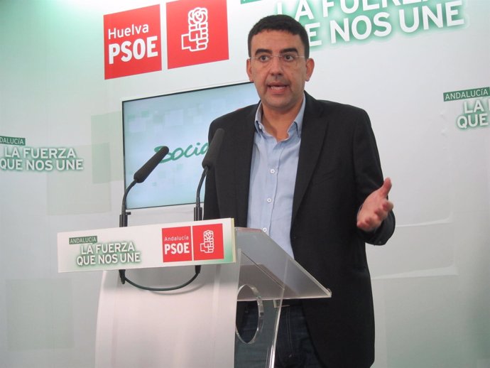 Mario Jiménez, portavoz del PSOE en el Parlamento andaluz. 