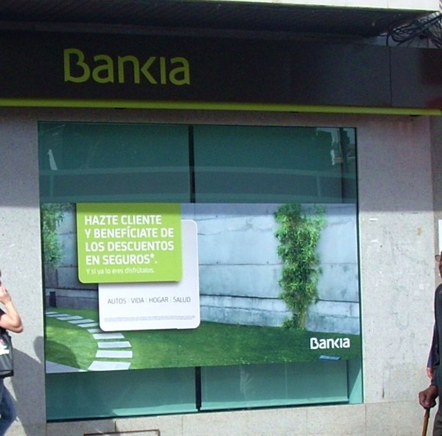 Sucursal de Bankia en Getafe