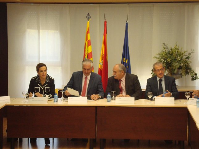 Suárez ha presidido la reunión en Jaca (Huesca)