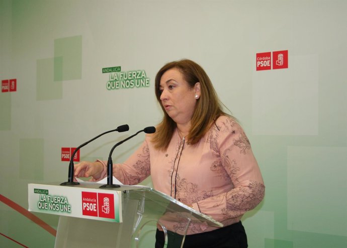 La portavoz de Políticas Sociales del PSOE en Parlamento andaluz, Soledad Pérez