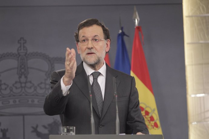 Barroso y Rajoy en rueda de prensa en La Moncloa