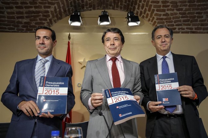 Ignacio González presentando los presupuestos