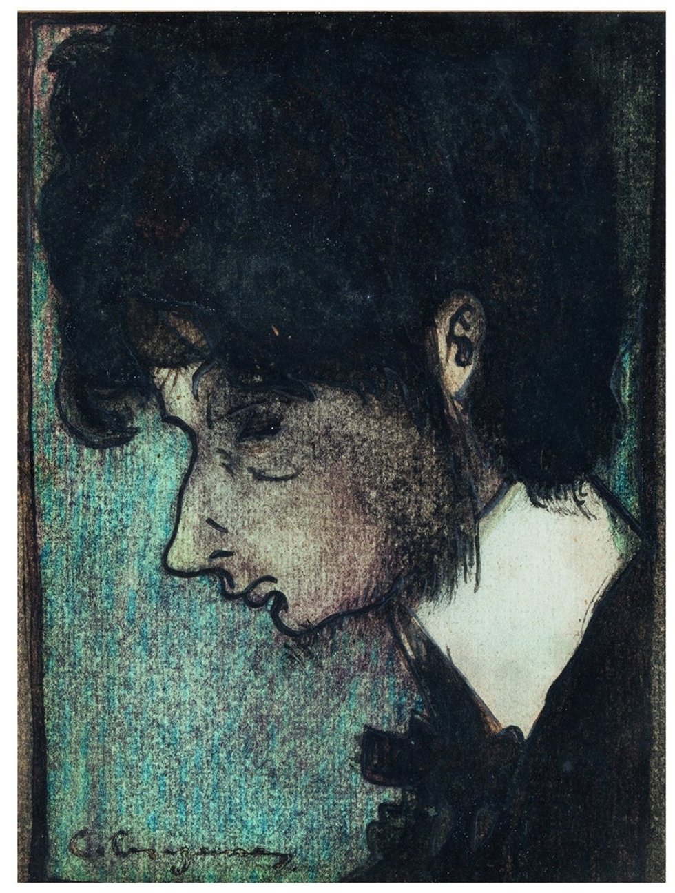 Carles Casagemas, autoretrat. Galeria Artur Ramon