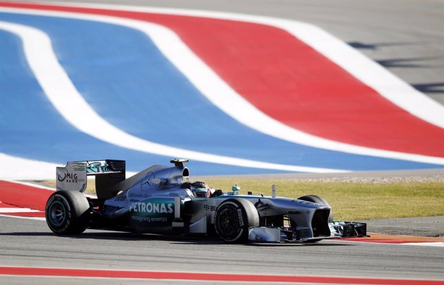 Lewis Hamilton en Austin en el Gran Premio de Estados Unidos