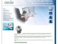 Anonymous hackea la web de AEDE: "No vais a acabar con una Red libre"