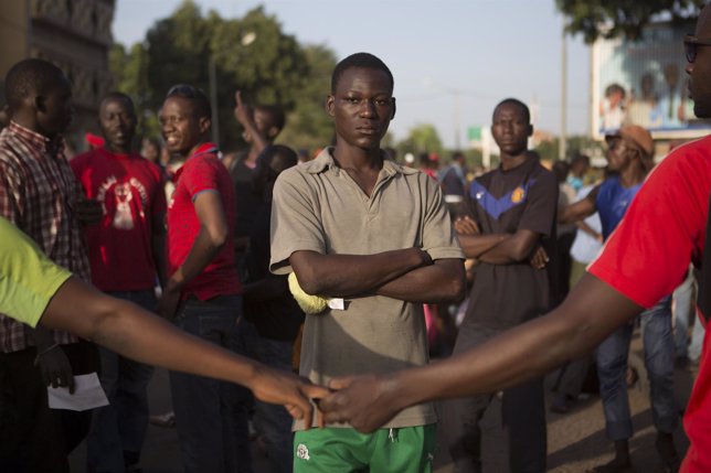 Protestas en Burkina Faso.