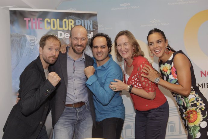 Presentación de la carrera 'The Color Run By Desigual' en Sevilla