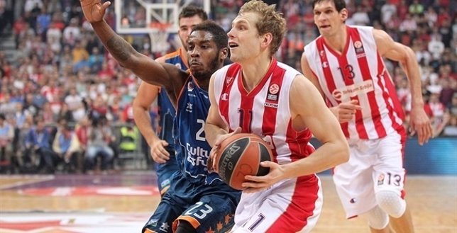 Valencia Basket pierde en Belgrado y se mete en un lío
