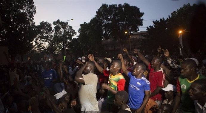 Manifestaciones en Burkina Faso contra Campoaré