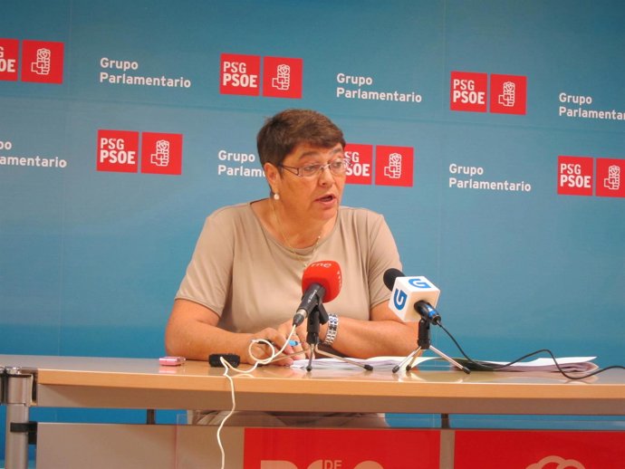 Marisol Soneira En Rueda De Prensa