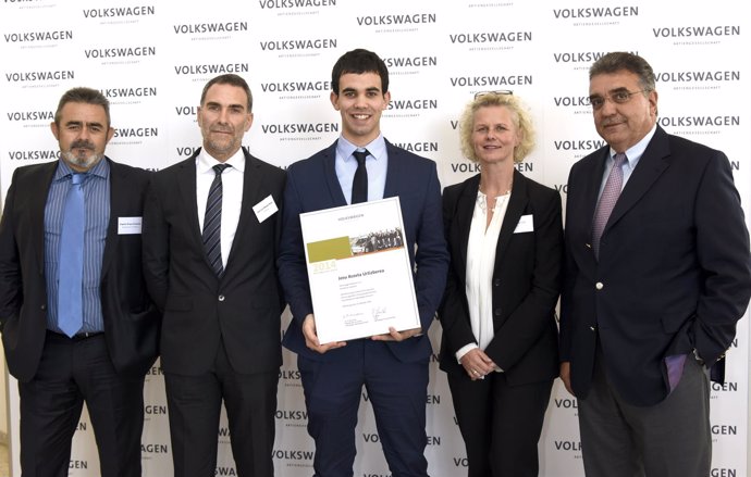 Un español, uno de los mejores aprendices de Volkswagen en 2014