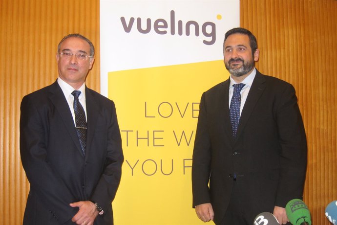 Presidente de Vueling y el director de AENA en Palma