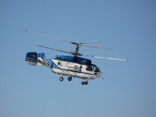Helicóptero KAMOV para la lucha contra incendios forestales
