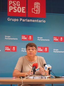 Marisol Soneira en rueda de prensa