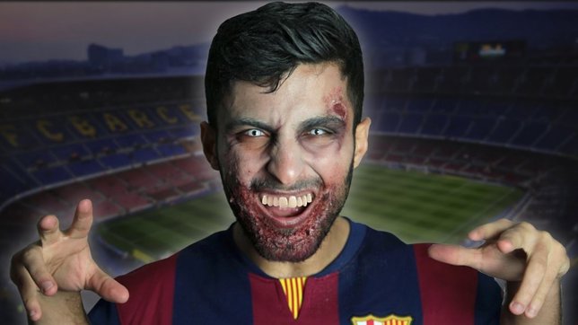 Luis Suárez zombie