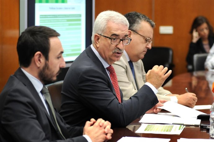 Manuel Jiménez Barrios, consejero andaluz de Presidencia