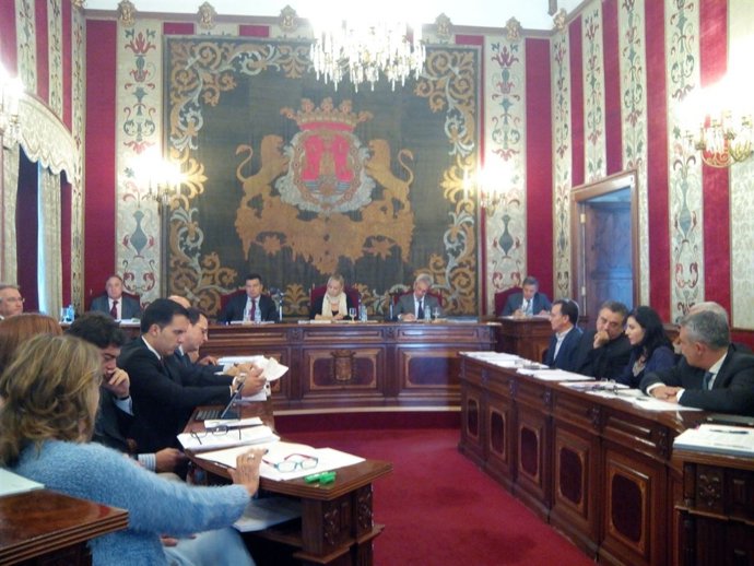 Castedo en el pleno municipal