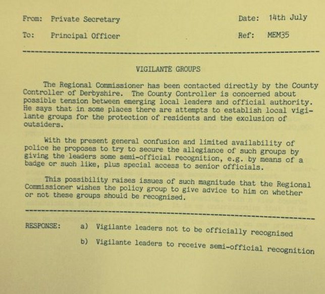 Operacion regeneración, documentos secretos postnucleares gobierno británico