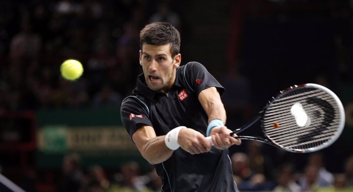 Novak Djokovic en el Masters 1.000 de París