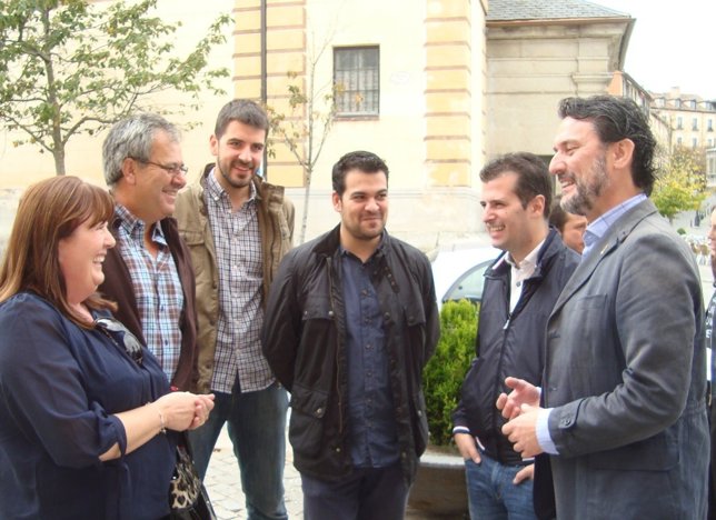 Tudanca y Torre, en el Real Sitio