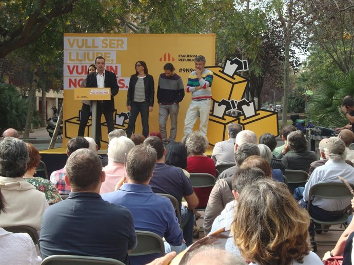 Alfred Bosch, Patrícia Gomà, Gerard Gómez del Moral y Oriol Amoròs