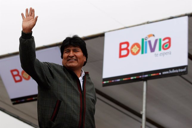 Evo Morales, presidente de Bolivia