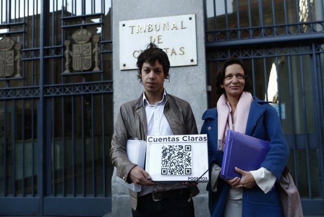 Carolina Bescansa y Segundo González, de Podemos en el tribunal de cuentas