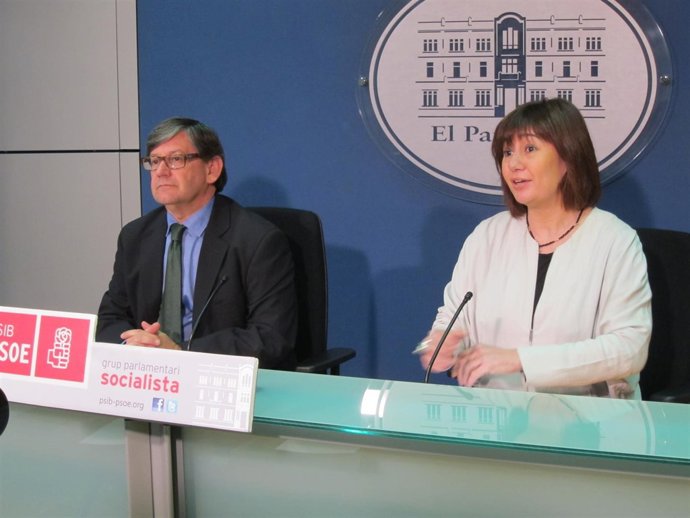 Vicenç Thomàs y Francina Armengol