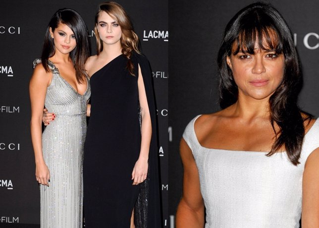 Cara Delevingne, Selena Gómez y Michelle Rodríguez, juntas... Pero no revueltas