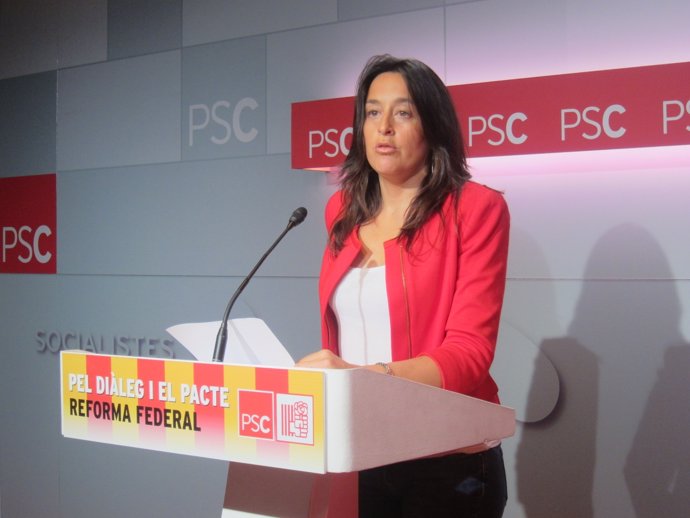 La portavoz del PSC, Esther Niubó
