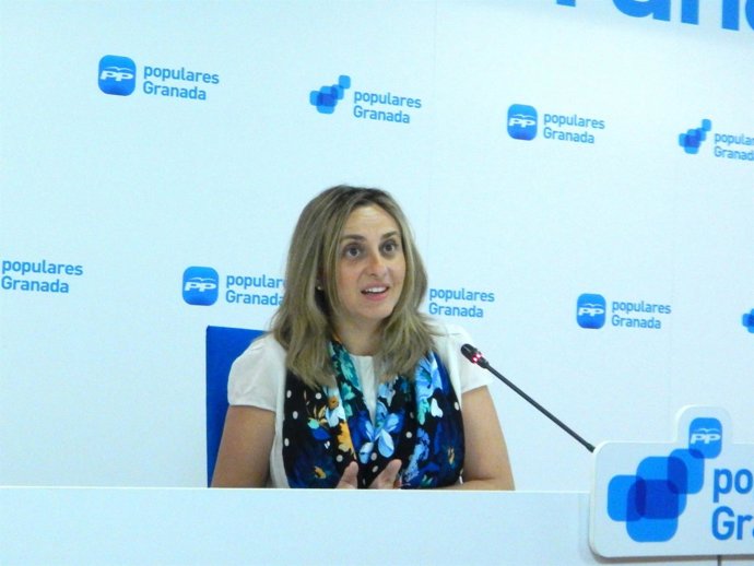 Marifrán Carazo en rueda de prensa