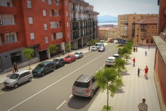 Infografía de la cuesta de la Atalaya