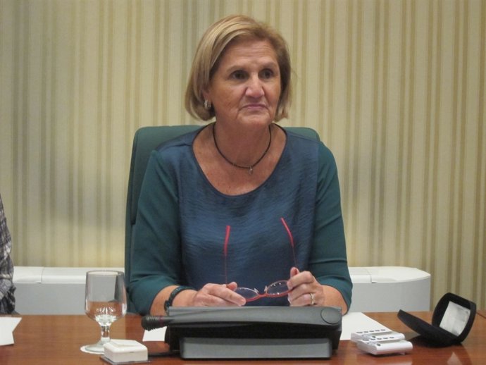 La presidenta del Parlament, Núria de Gispert