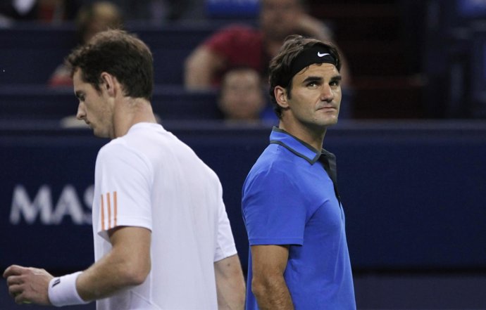 Andy Murray Roger Federer Shanghai