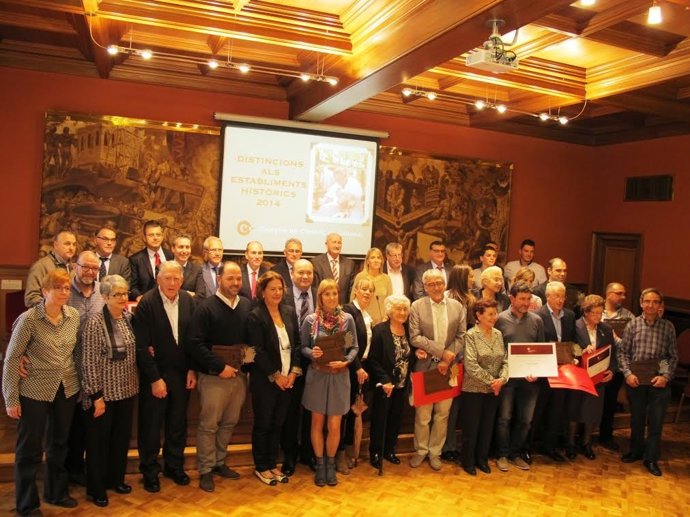 Premiados en los XXXV Galardones a los Establecimientos Históricos