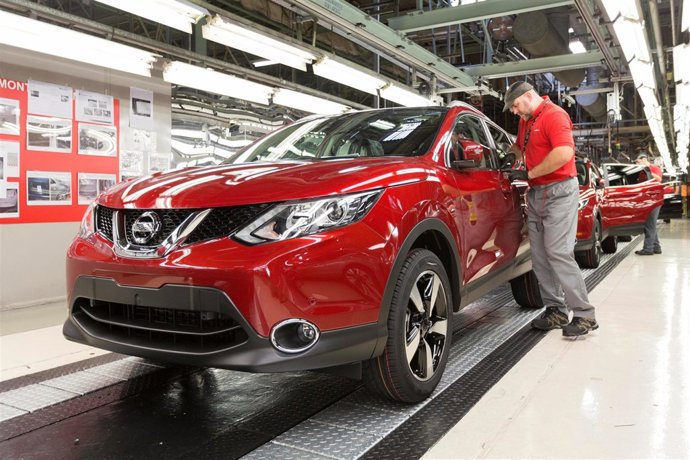 Producción del Nissan Qashqai en Sunderland (Reino Unido)