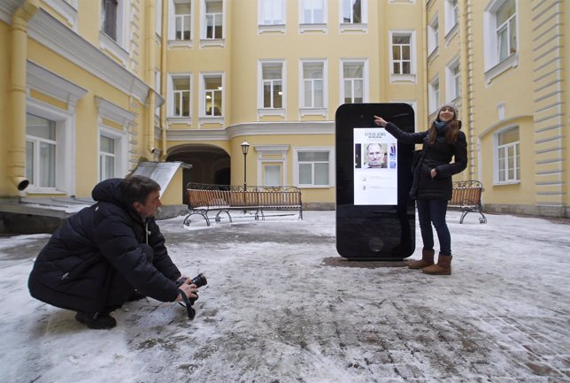 Monumento a Steve Jobs en Rusia