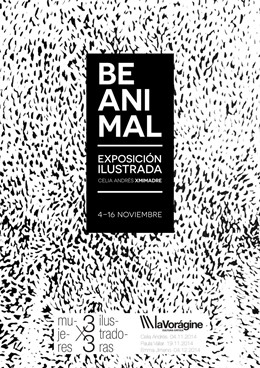 Cartel de 'Be animal'