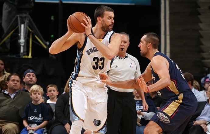 Marc Gasol con Memphis Grizzlies