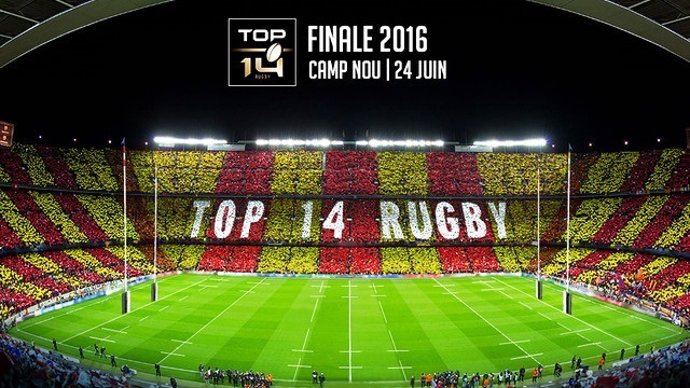 Camp Nou, sede de la final de la Liga de rugby francesa